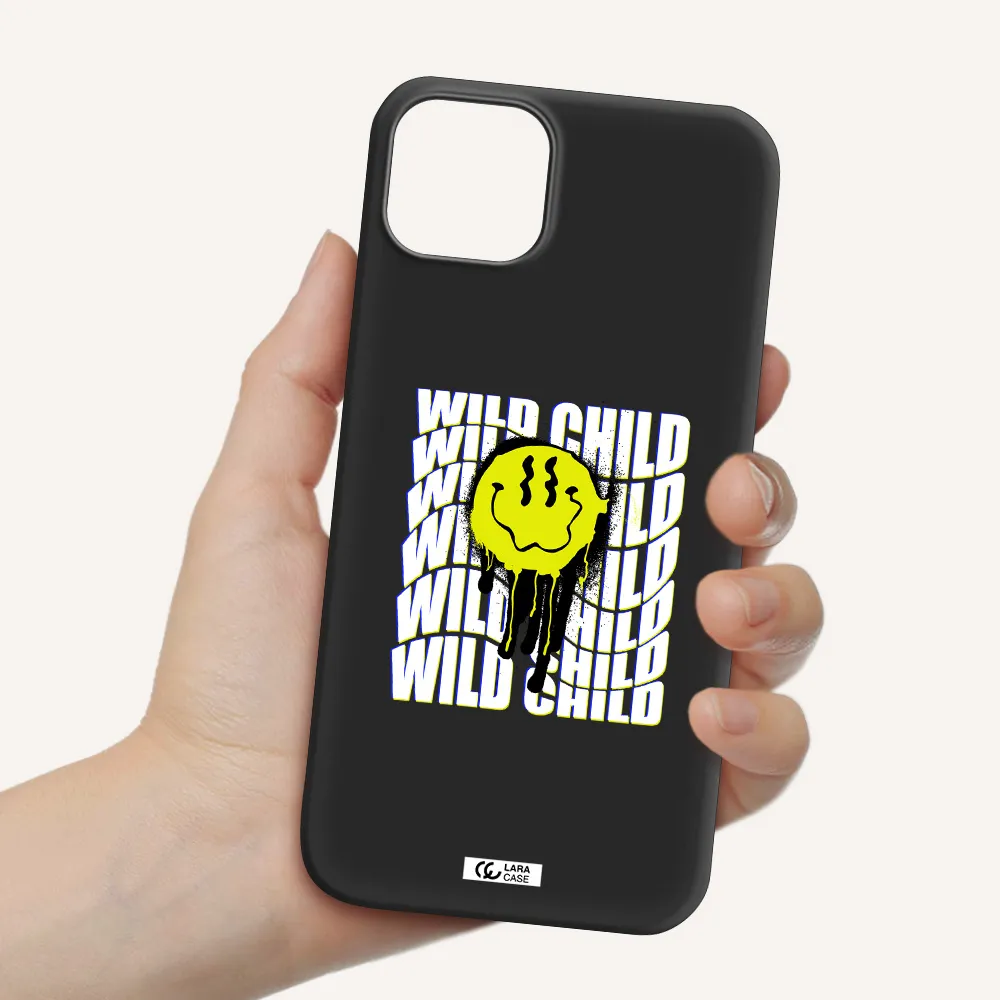 Wild Child Apple iPhone 14 plus Silicone black Case
