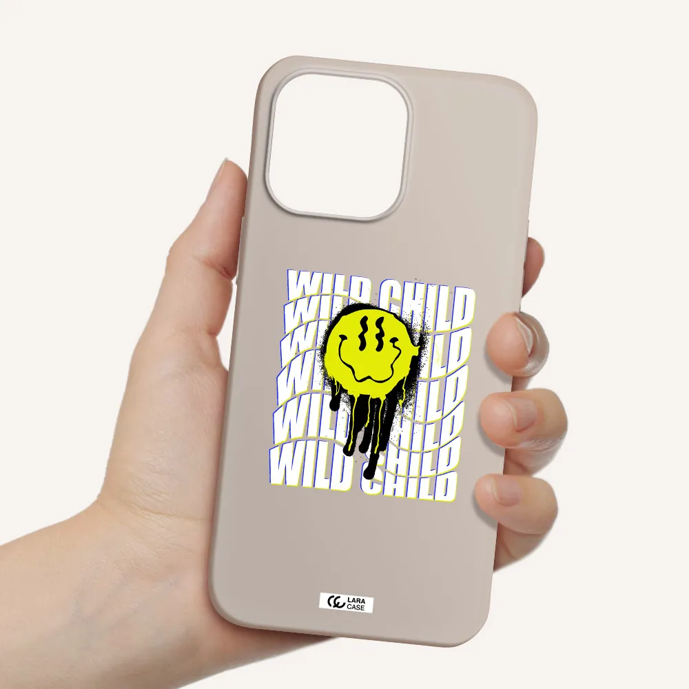 Wild Child Apple iPhone 14 pro Silicone Stone Case