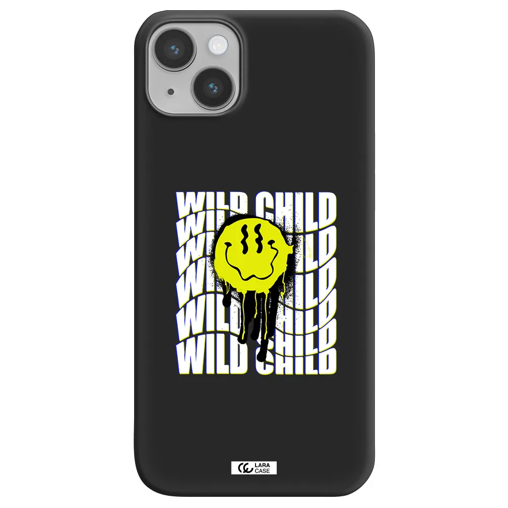 Wild Child Apple iPhone 14 Silicone black Case