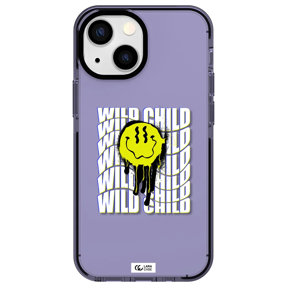 Wild Child Apple iPhone 15 impact Lilac Case