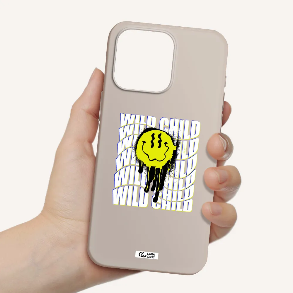 Wild Child Apple Iphone 15 Pro max Silicone Stone Case