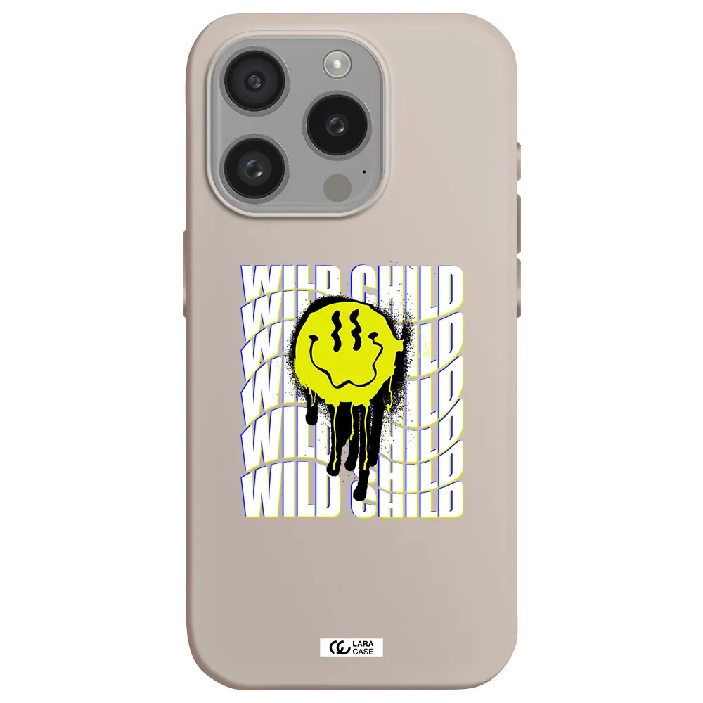 Wild Child Apple Iphone 15 Pro Silicone Stone Case