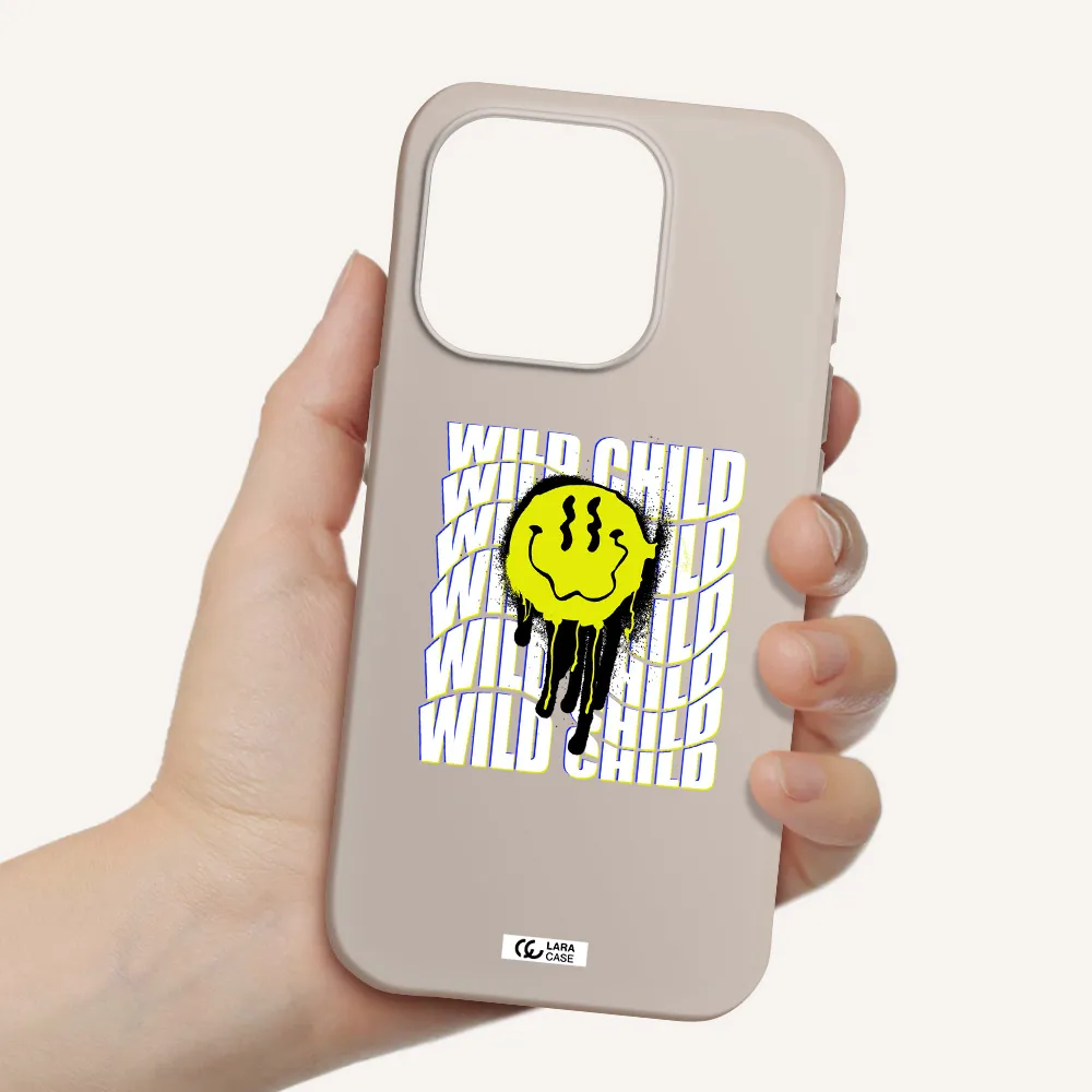Wild Child Apple Iphone 15 Pro Silicone Stone Case