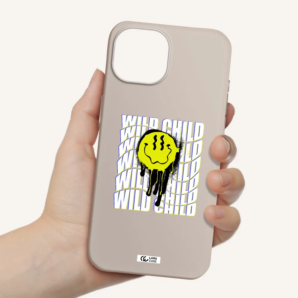 Wild Child Apple iPhone 15 Silicone Stone Case