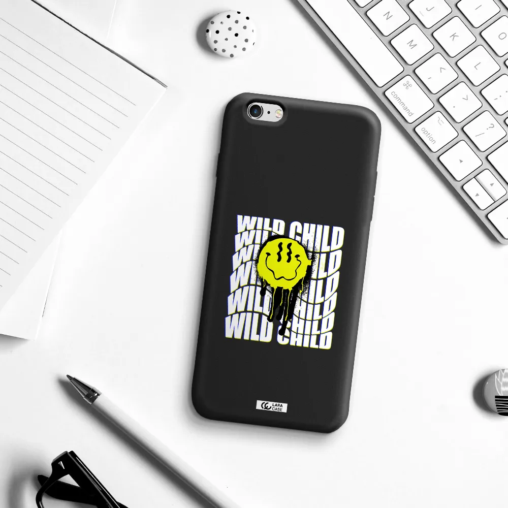 Wild Child Apple iPhone 6 plus Silicone black Case
