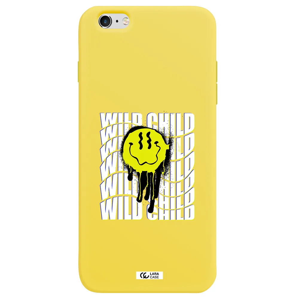 Wild Child Apple iPhone 6 plus Silicone canary yellow Case