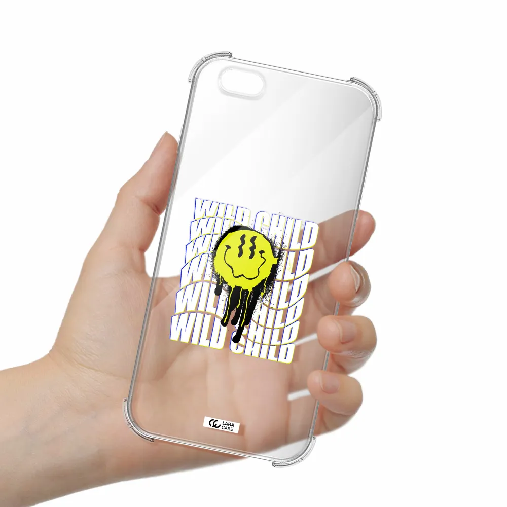 Wild Child Apple iPhone 6 s plus Clear PC Case