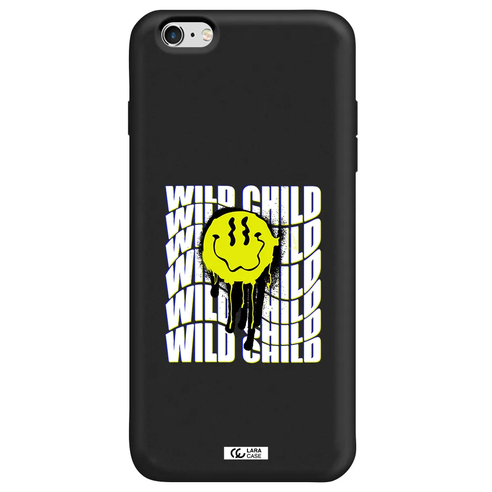 Wild Child Apple iPhone 6 s plus Silicone black Case