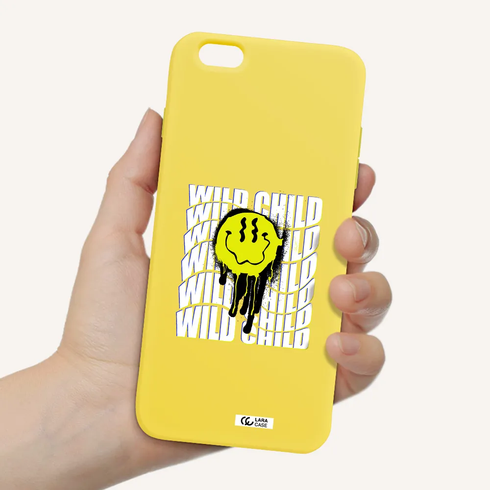 Wild Child Apple iPhone 6 s plus Silicone canary yellow Case