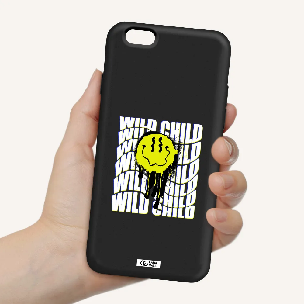 Wild Child Apple iPhone 6 Silicone black Case