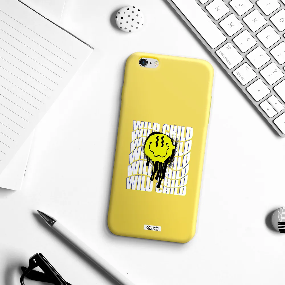 Wild Child Apple iPhone 6S Silicone canary yellow Case