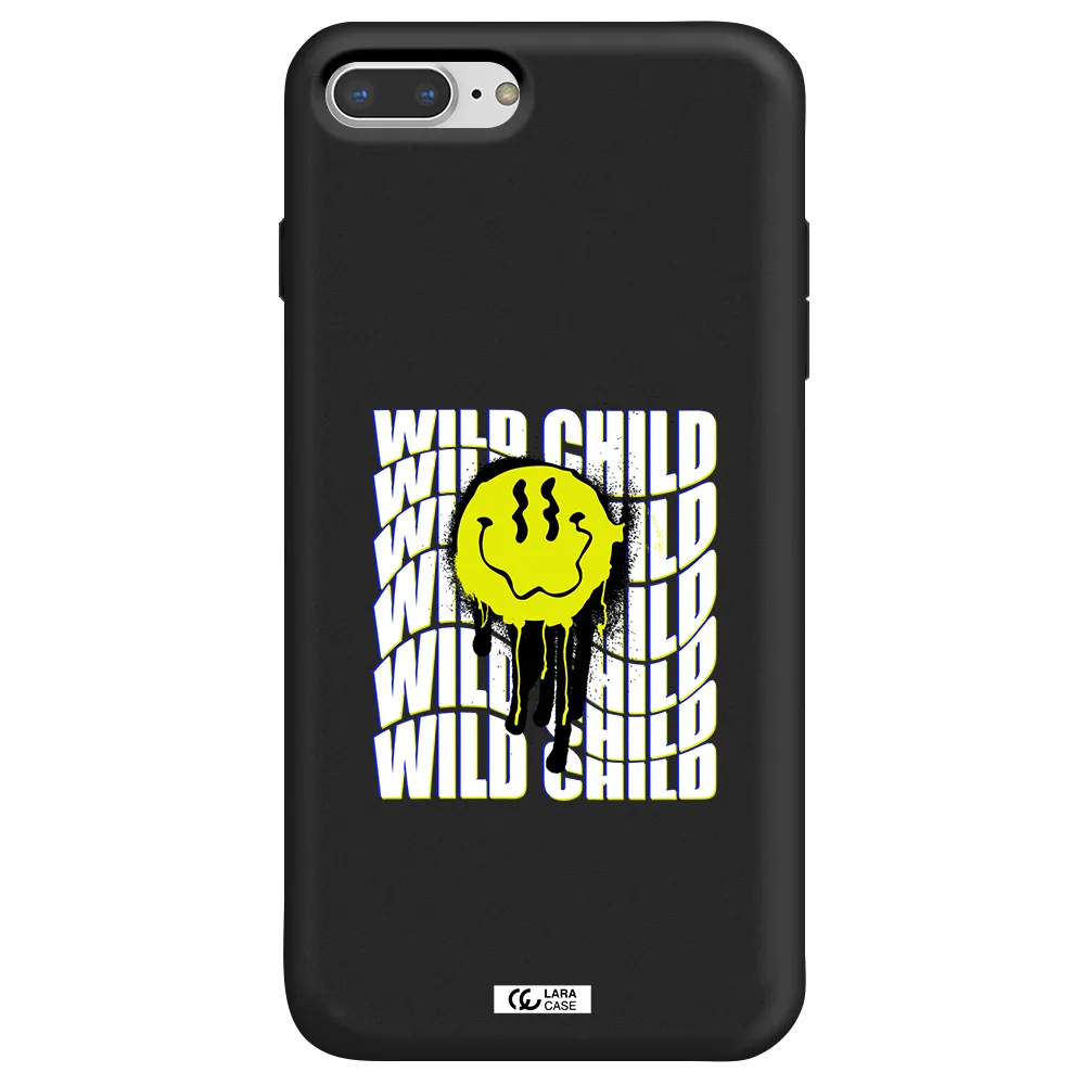 Wild Child Apple iPhone 7 plus Silicone black Case