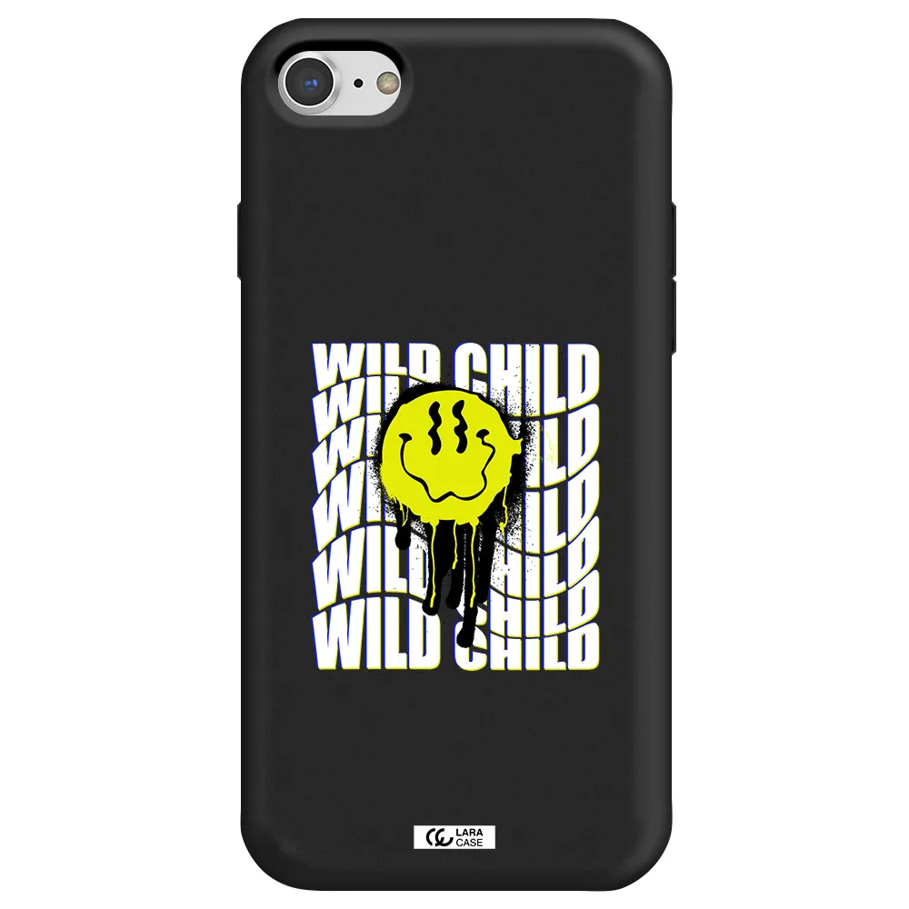 Wild Child Apple iPhone 7 Silicone black Case