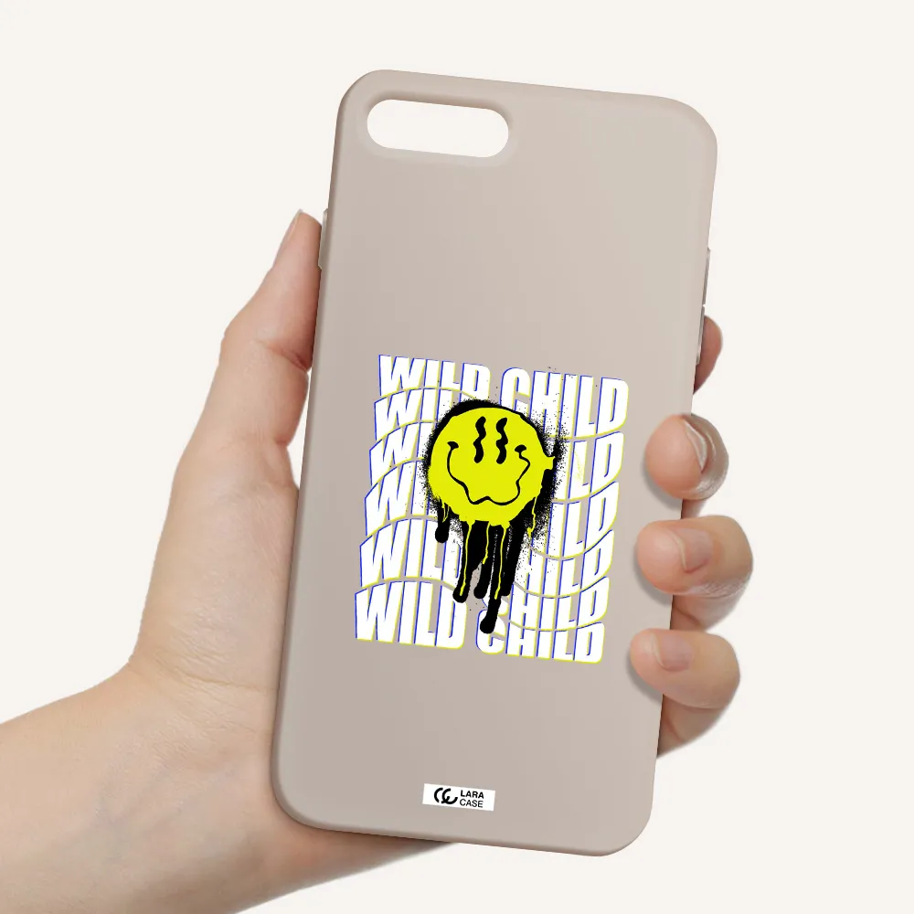 Wild Child Apple iPhone 8 plus Silicone Stone Case