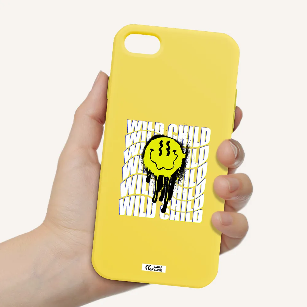 Wild Child Apple iPhone 8 Silicone canary yellow Case