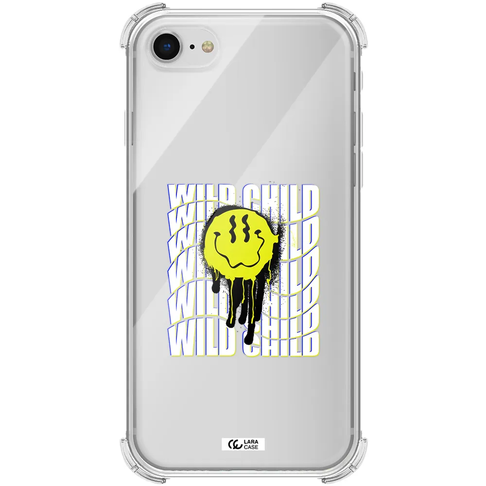 Wild Child Apple iPhone se 2020 Clear PC Case