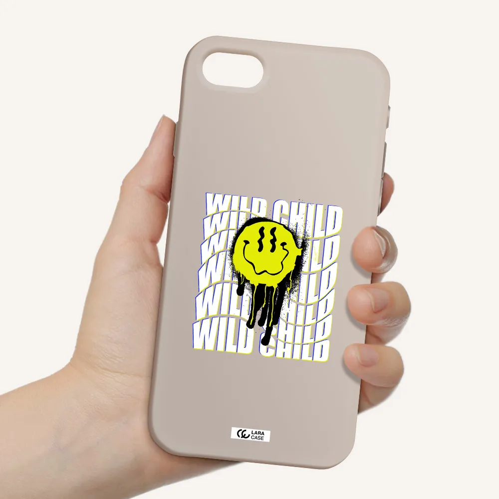Wild Child Apple iPhone se 2020 Silicone Stone Case
