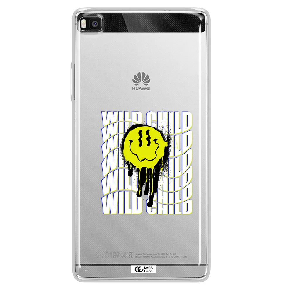 Wild Child Huawei P8 Clear TPU Case