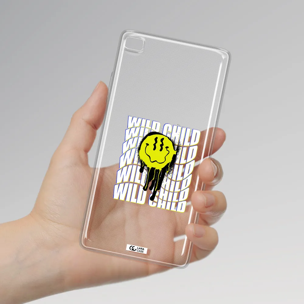 Wild Child Huawei P8 Clear TPU Case