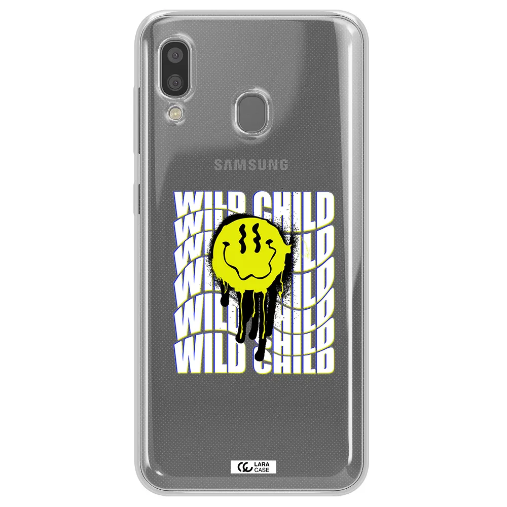 Wild Child Samsung A20 Clear TPU Case
