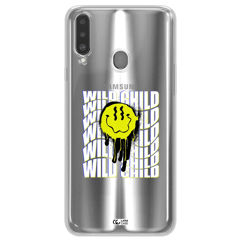 Wild Child Samsung A20S Clear TPU Case