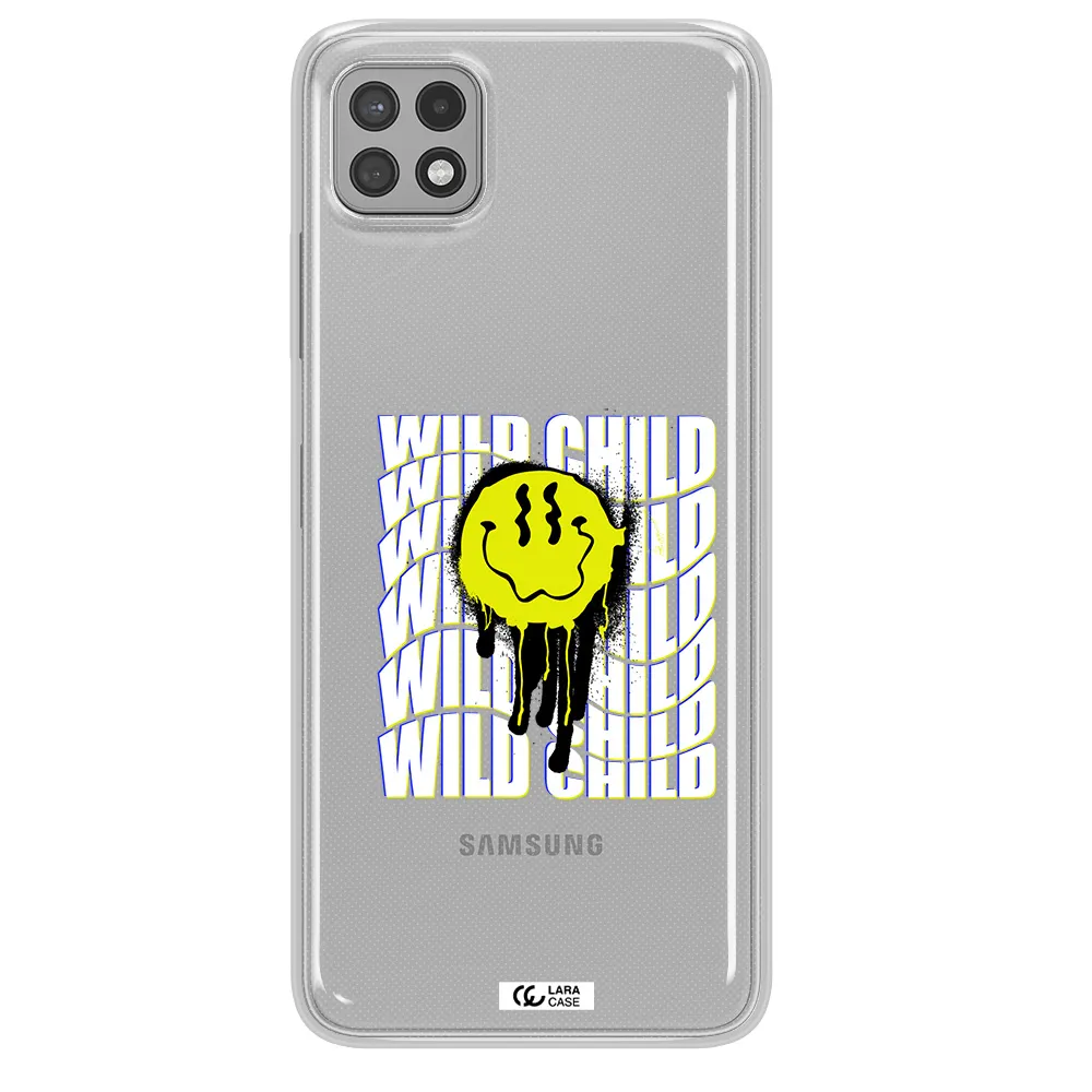 Wild Child Samsung A22 5g Clear TPU Case