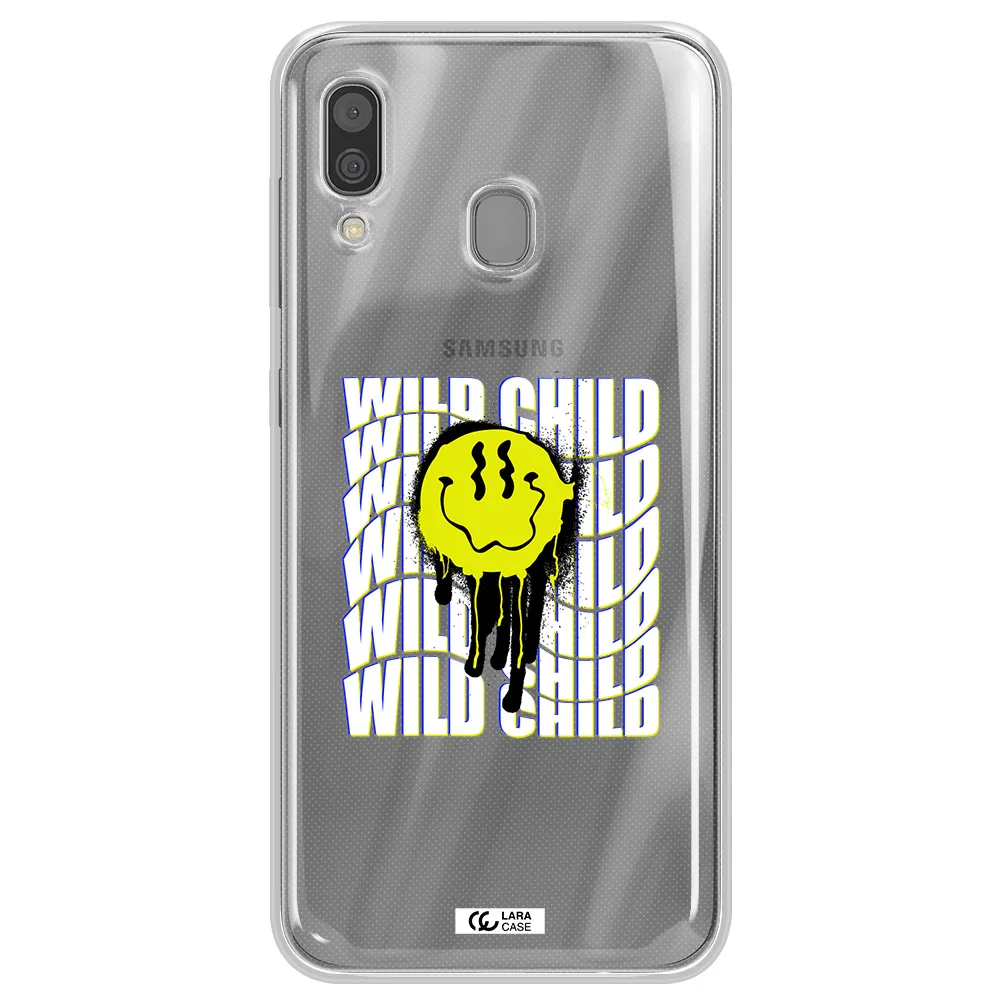 Wild Child Samsung A30 Clear TPU Case