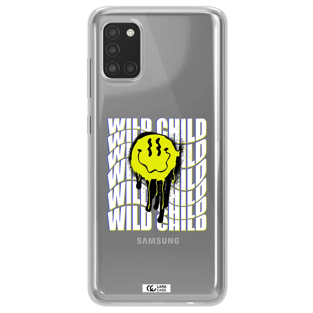 Wild Child Samsung A31 Clear TPU Case