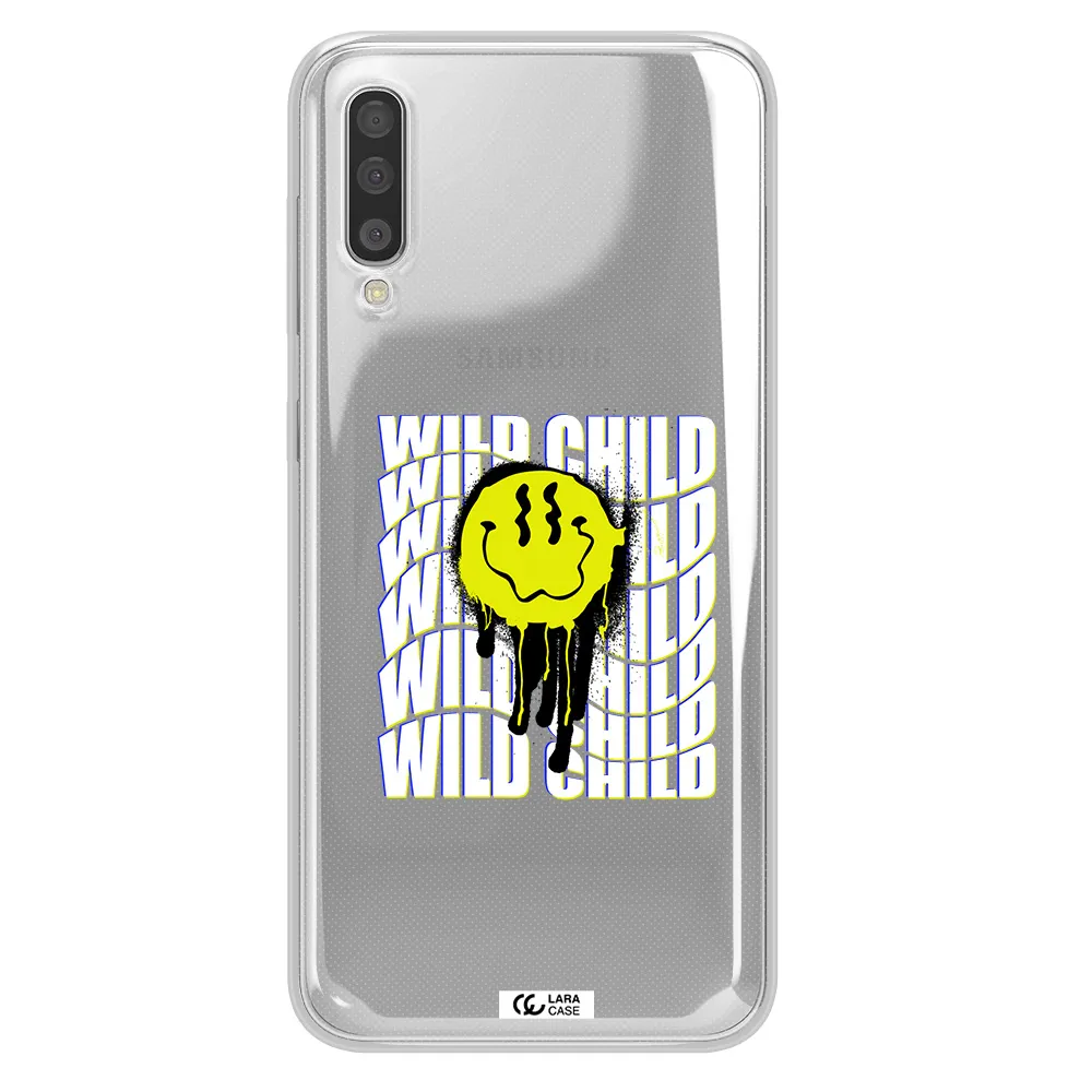 Wild Child Samsung A50 Clear TPU Case