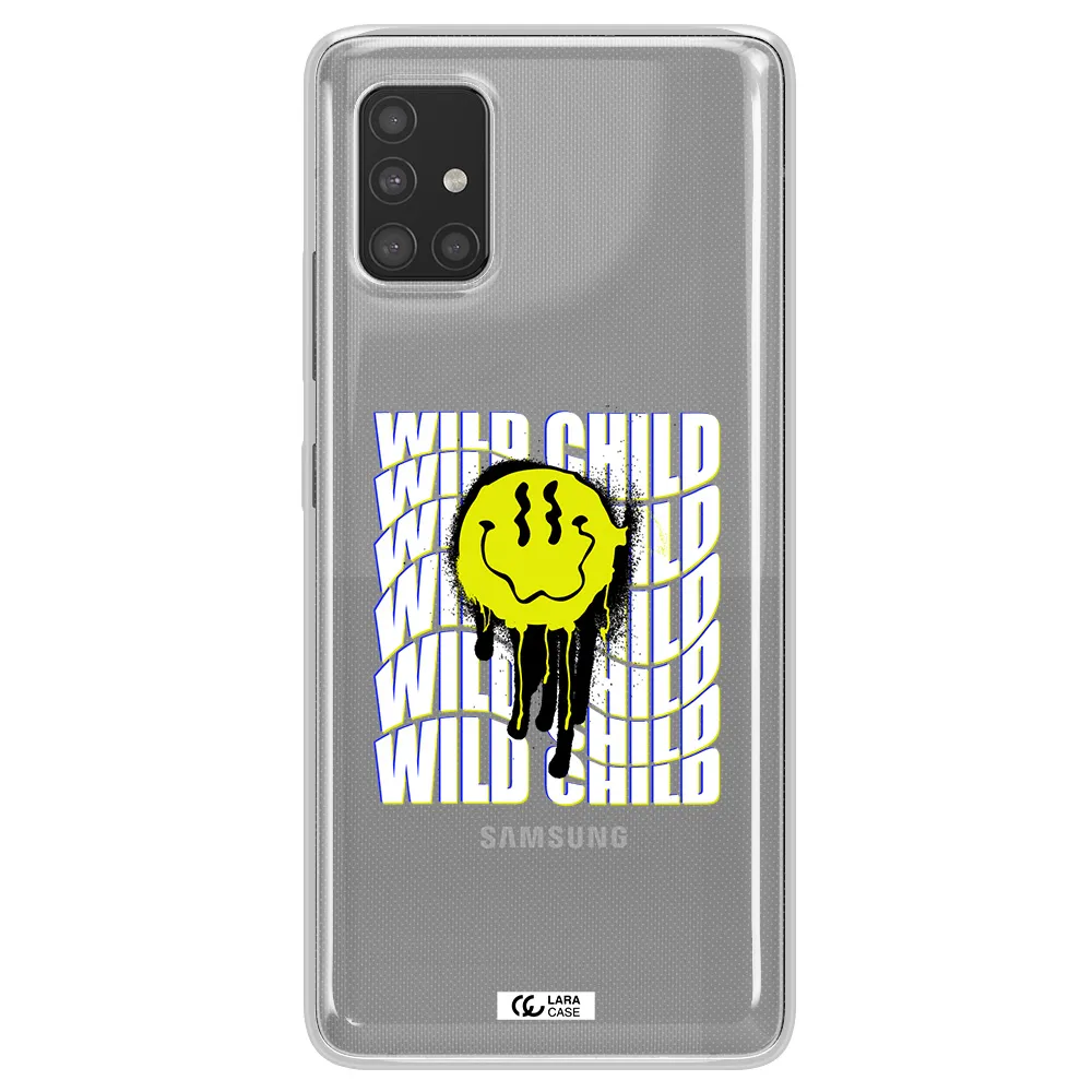 Wild Child Samsung A51 Clear TPU Case