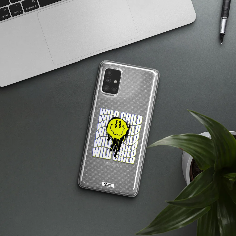 Wild Child Samsung A51 Clear TPU Case