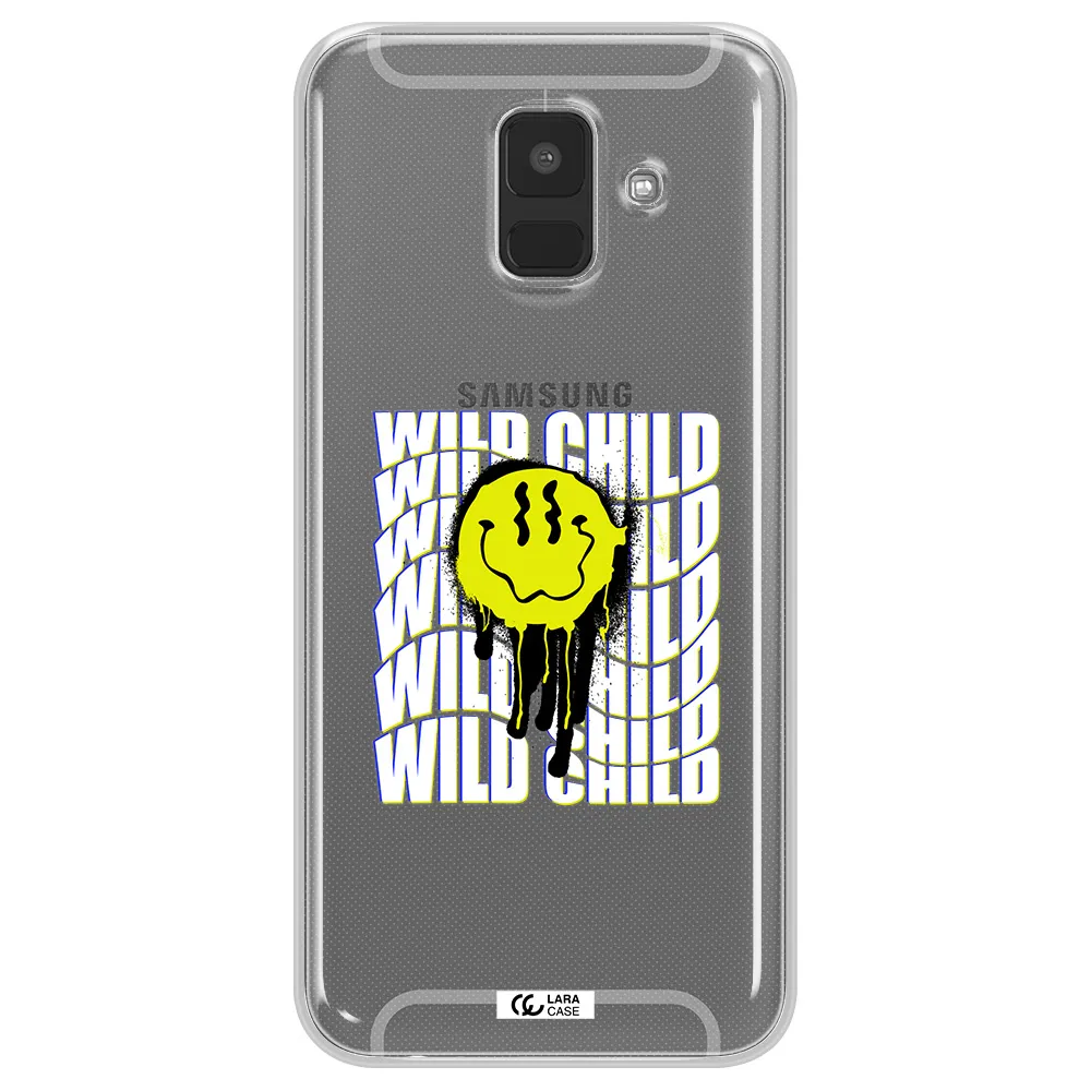 Wild Child Samsung A6 Clear TPU Case