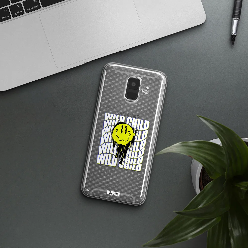Wild Child Samsung A6 Clear TPU Case