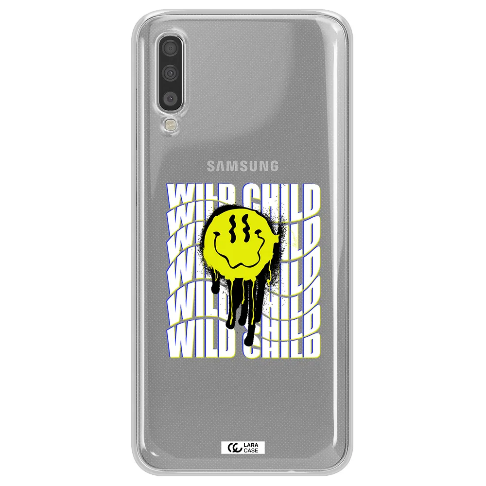 Wild Child Samsung A70S Clear Tpu Case