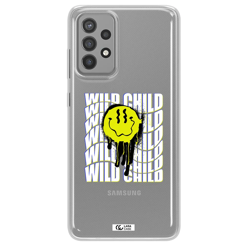 Wild Child Samsung A72 Clear TPU Case
