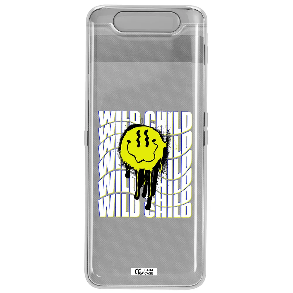 Wild Child Samsung A80 Clear TPU Case