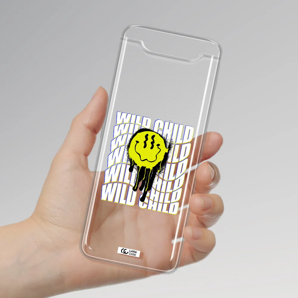 Wild Child Samsung A80 Clear TPU Case