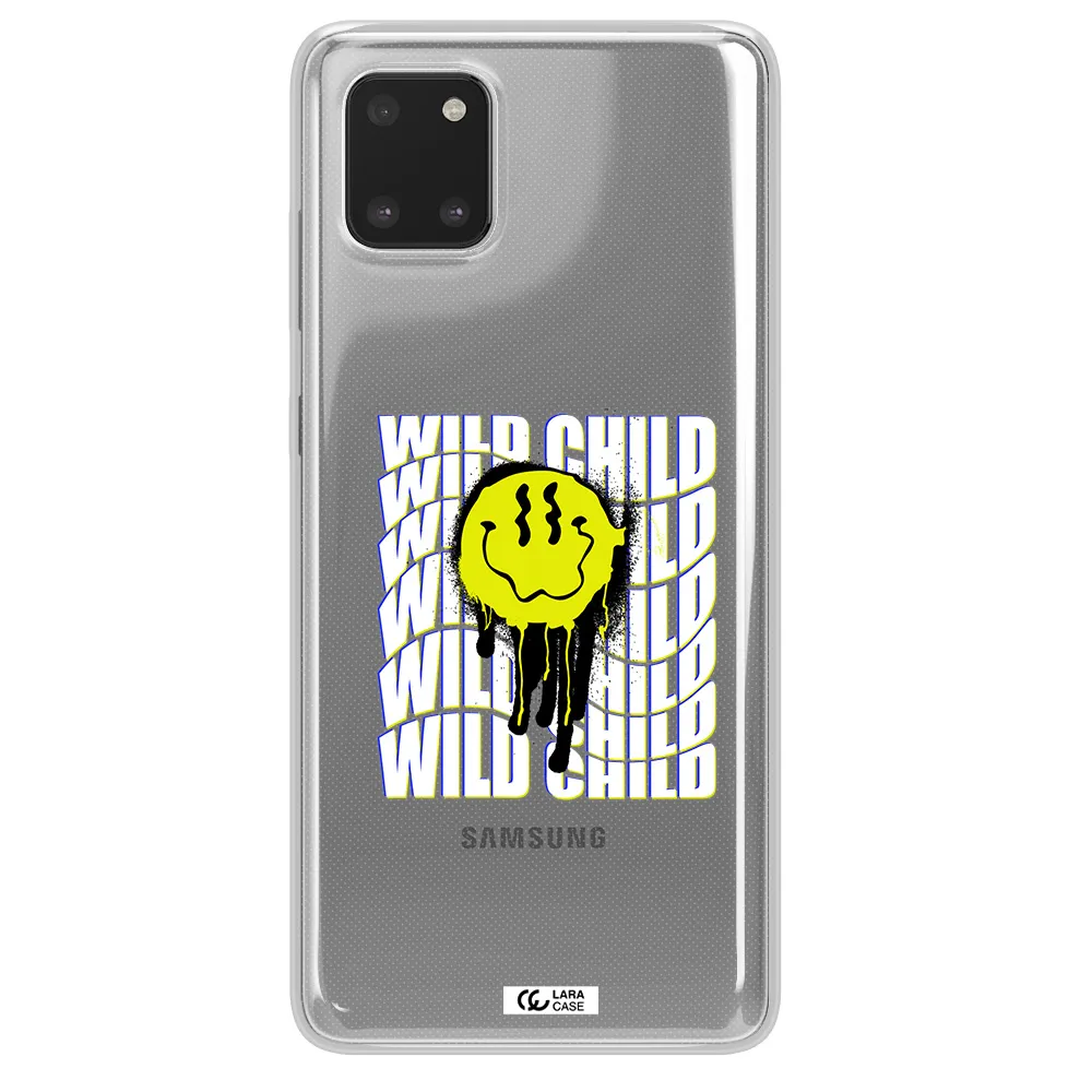 Wild Child Samsung A81 Clear TPU Case