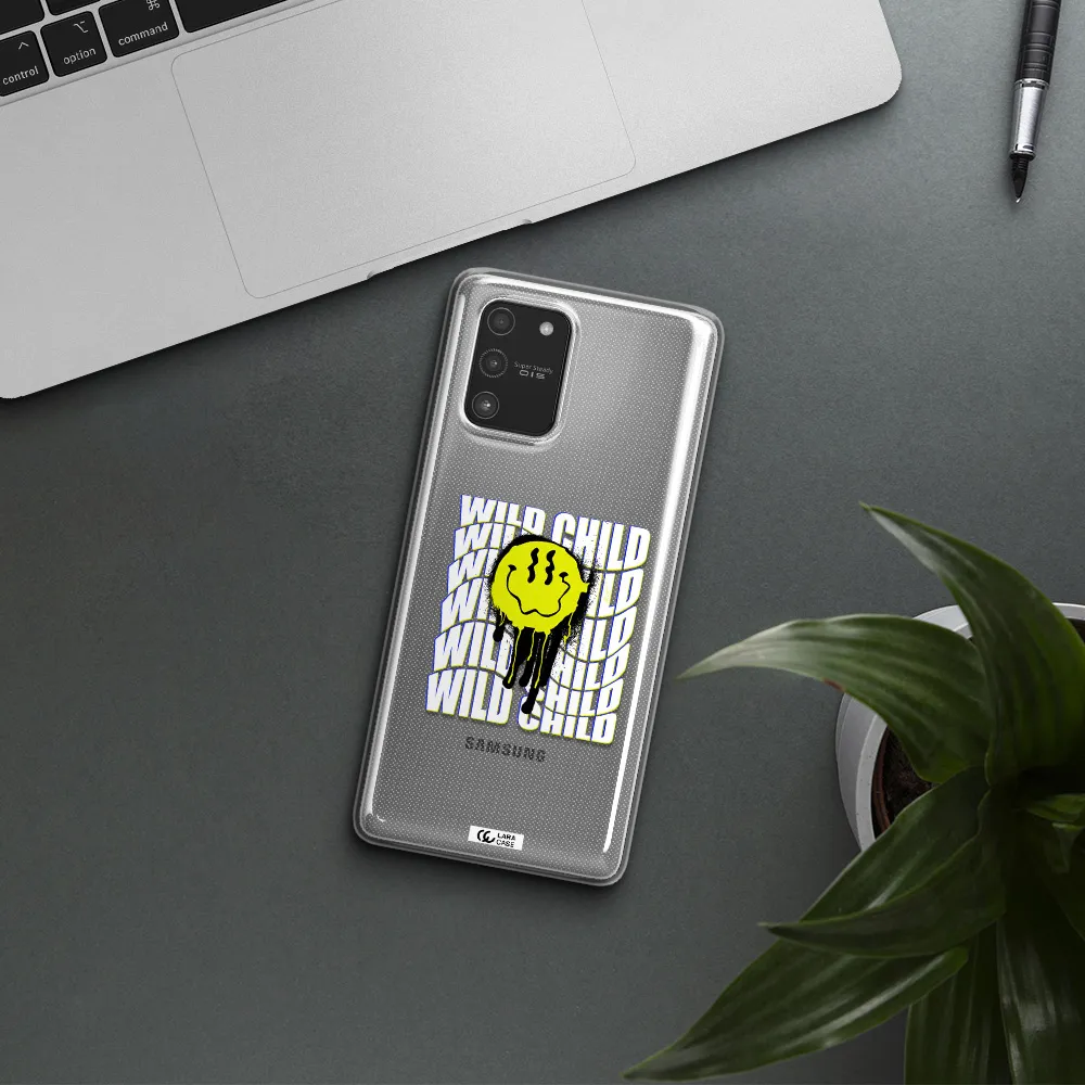 Wild Child Samsung A91 Clear TPU Case