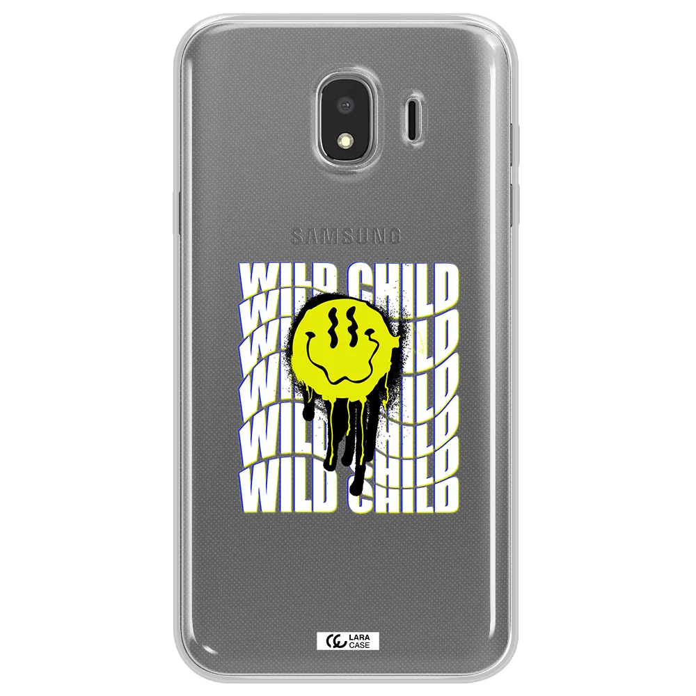 Wild Child Samsung J4 Clear TPU Case