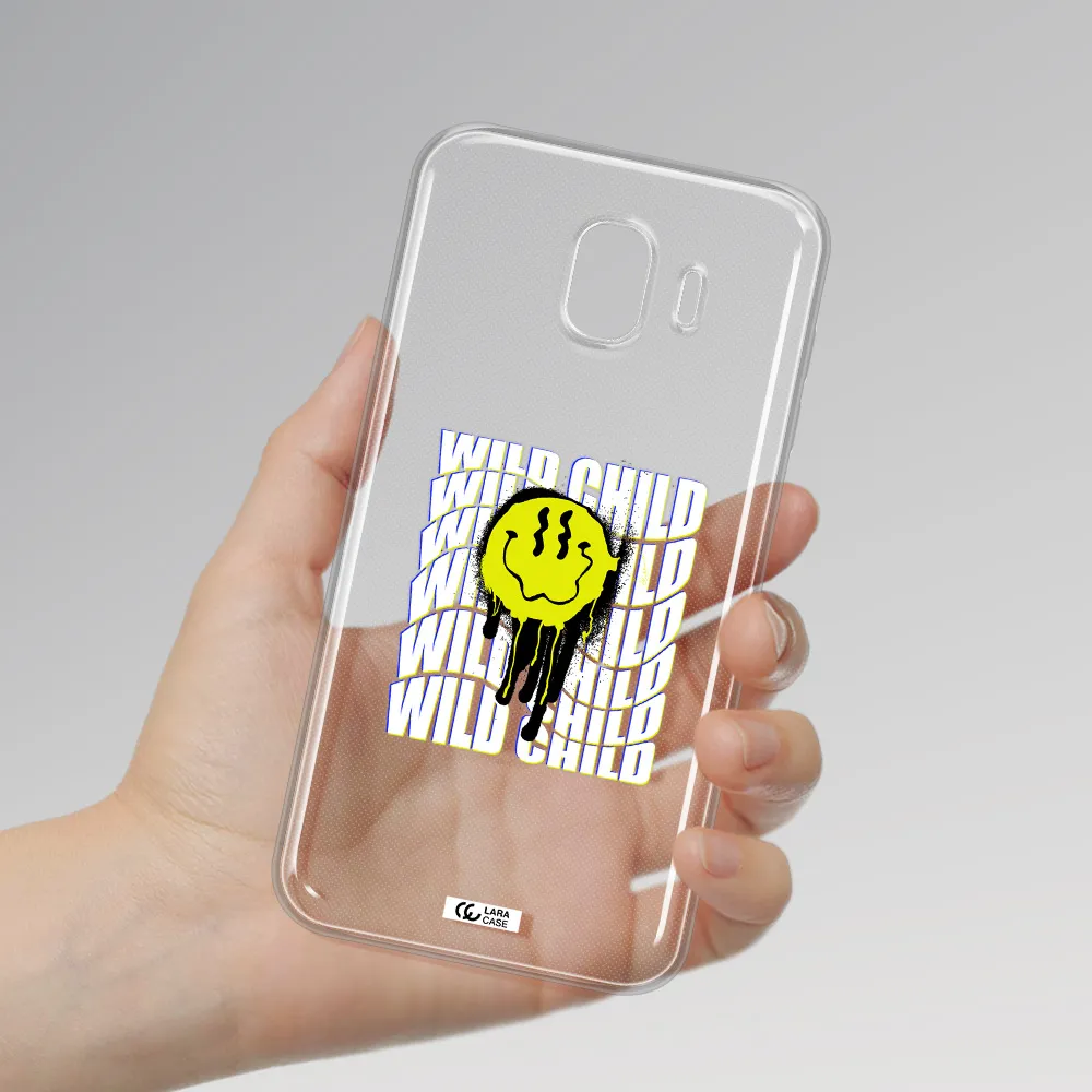 Wild Child Samsung J4 Clear TPU Case