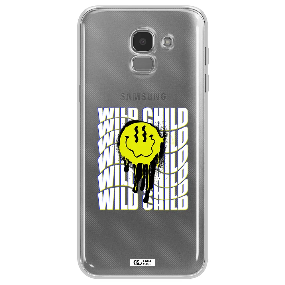 Wild Child Samsung J6 Clear TPU Case