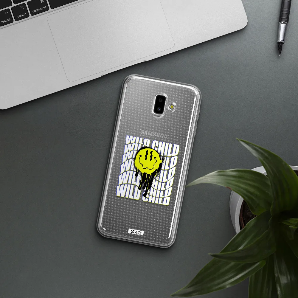 Wild Child Samsung J6 Plus Clear TPU Case