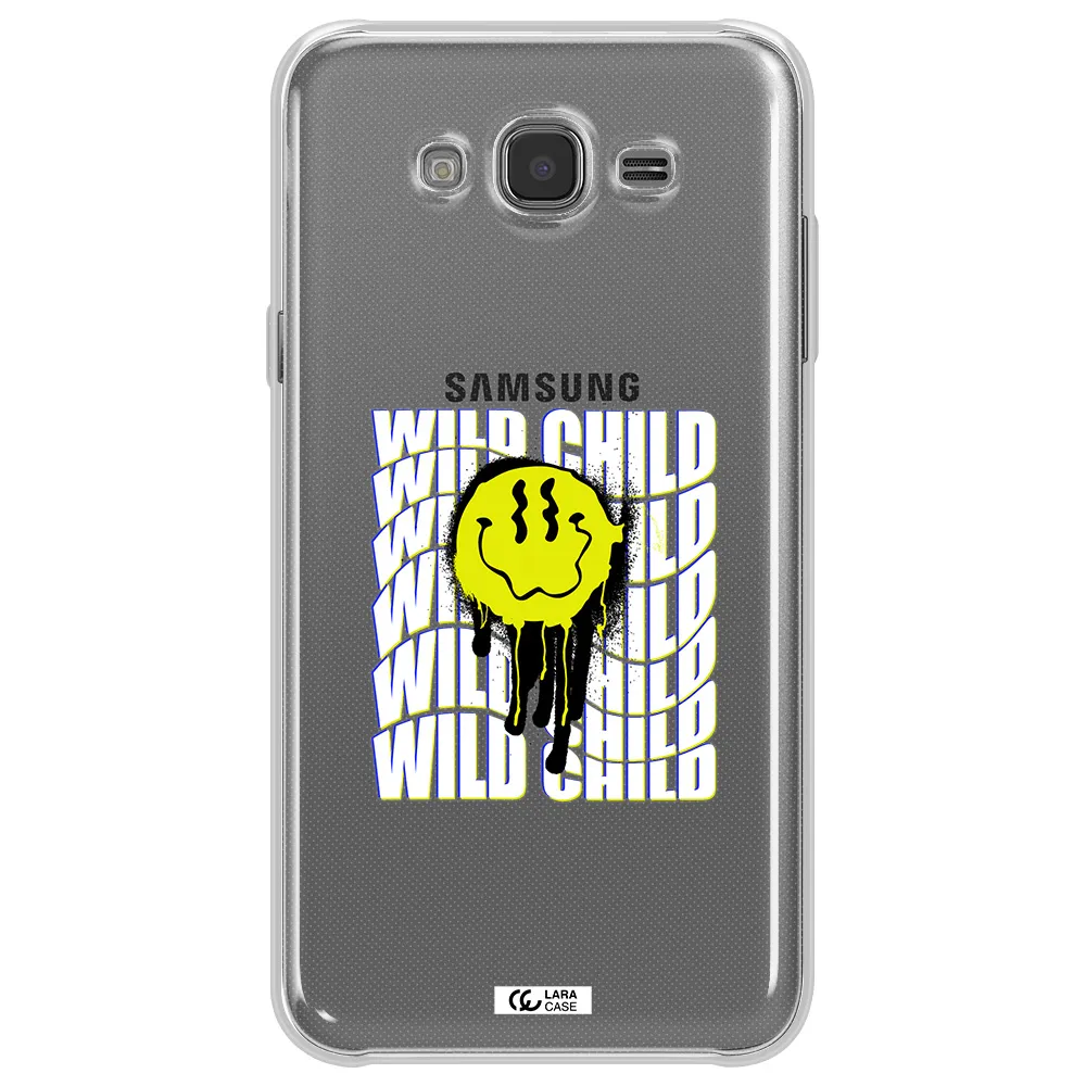 Wild Child Samsung J7 2015 Clear TPU Case