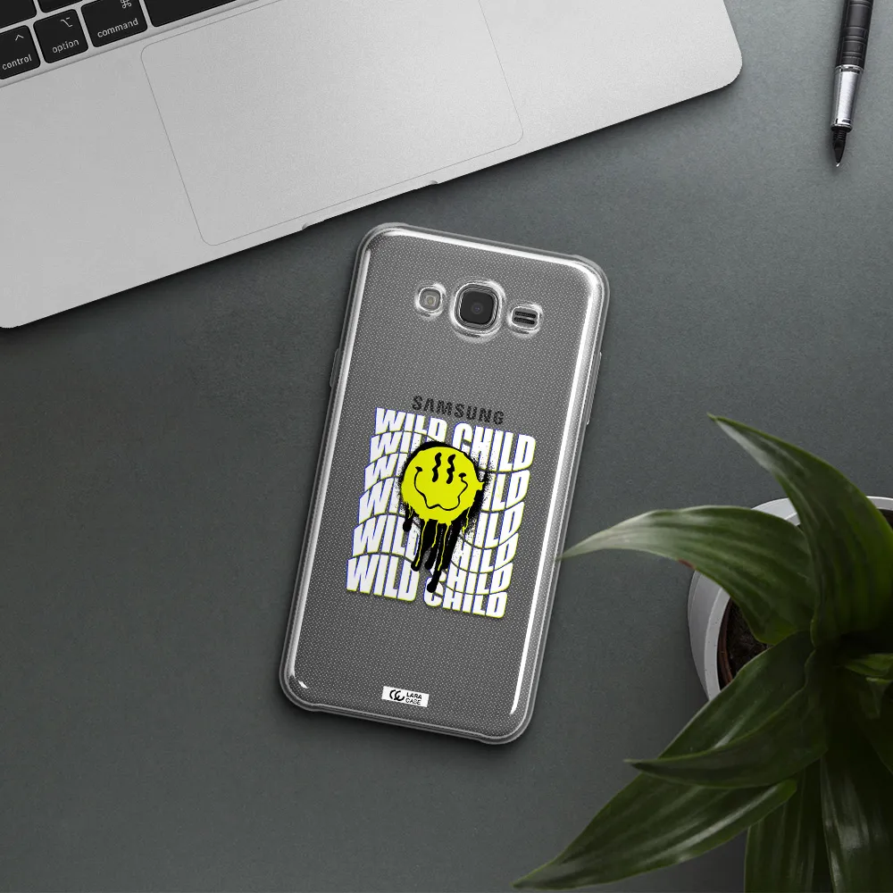 Wild Child Samsung J7 Core Clear TPU Case