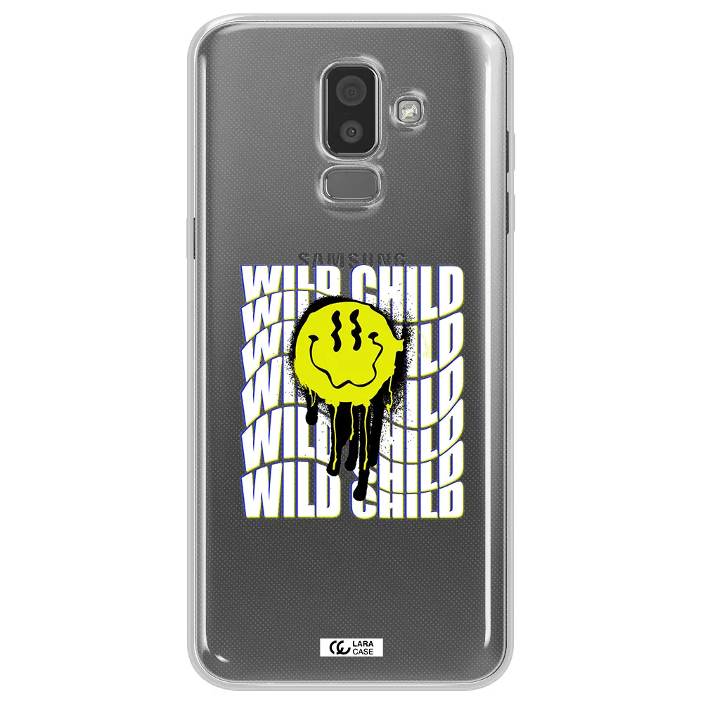 Wild Child Samsung J8 Clear TPU Case