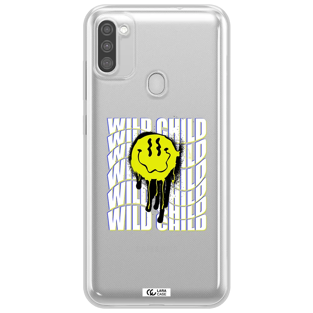 Wild Child Samsung M11 Clear TPU Case