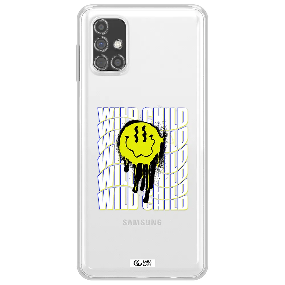 Wild Child Samsung M31S Clear TPU Case