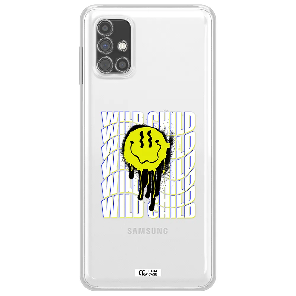 Wild Child Samsung M51 Clear TPU Case