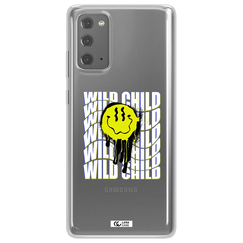 Wild Child Samsung Note 20 Clear TPU Case